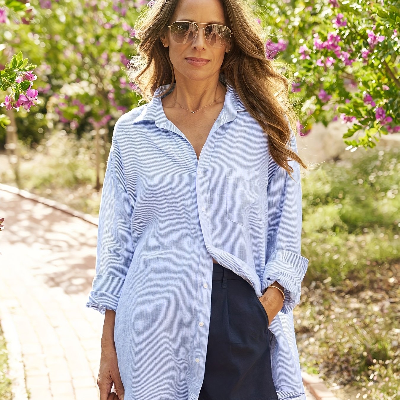Amélie | Lengva Boho Stiliaus Bluzonė