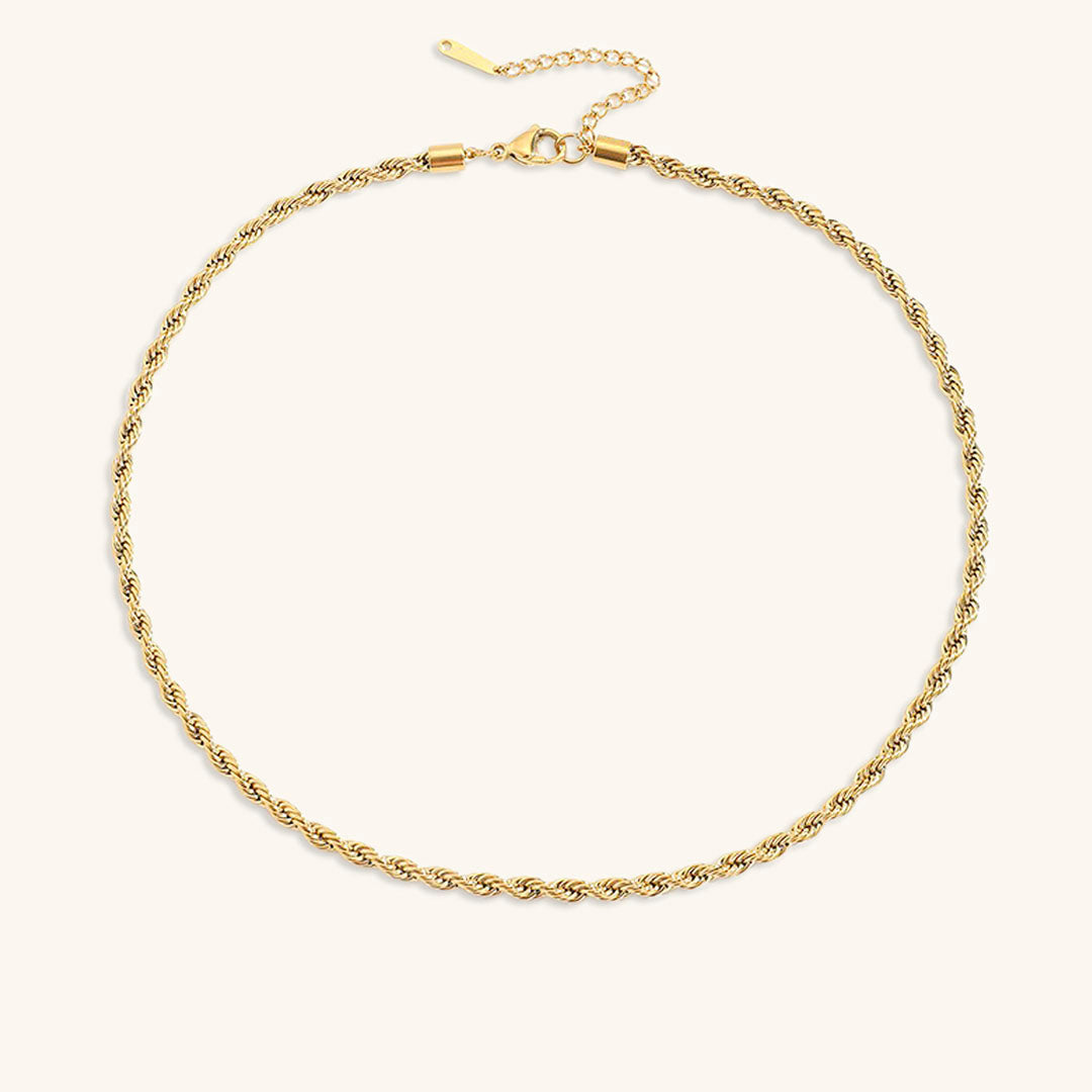 Bianca Gull Twisted Rope Necklace