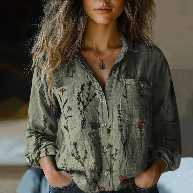 Ellen | Retro Blouse