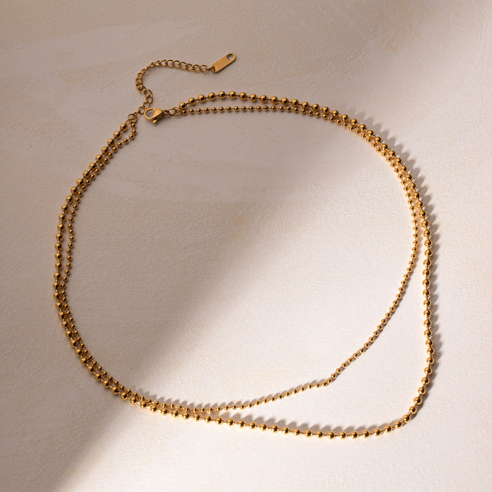 Multi-Layer Beaded Necklace
