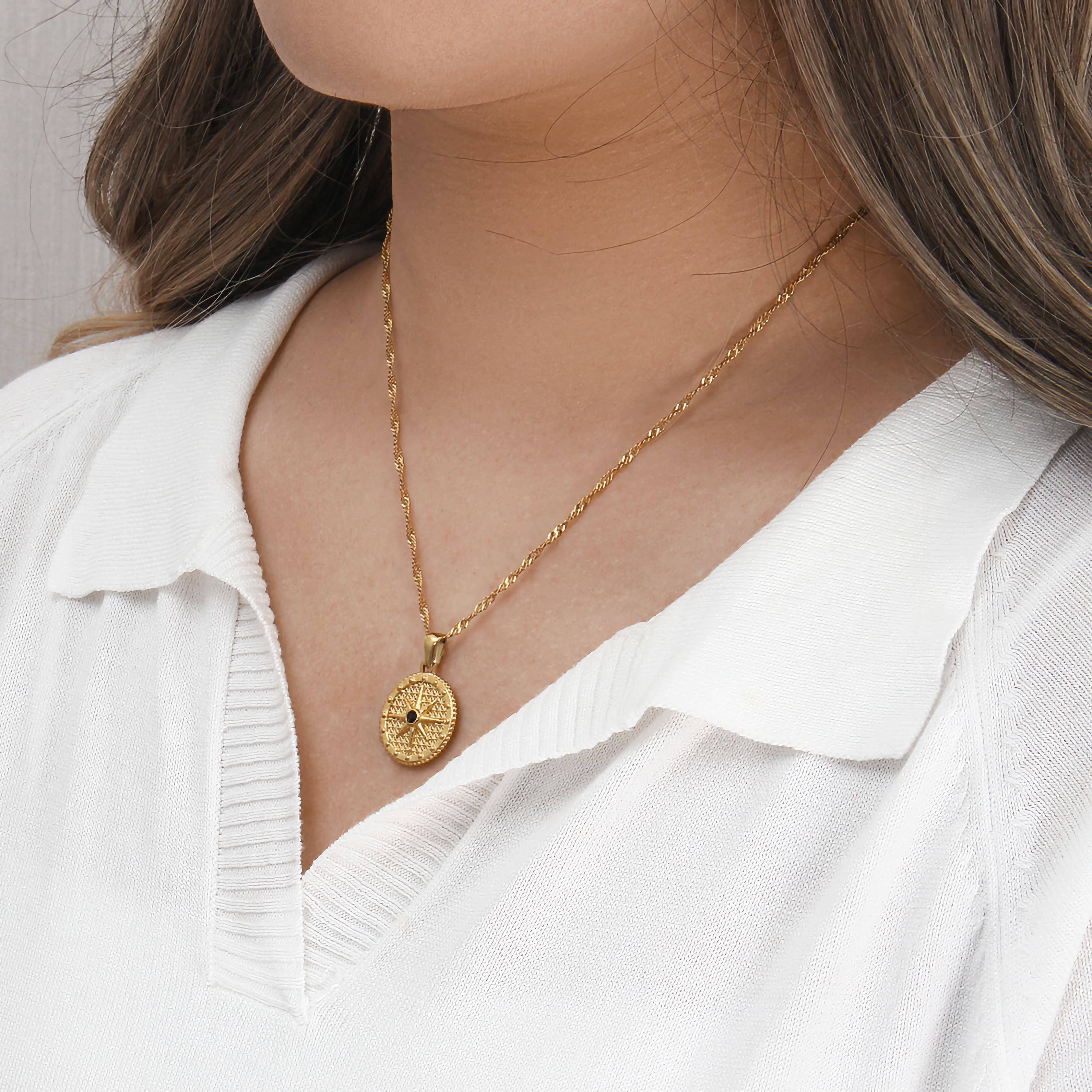 Ellie Kompaso Necklace