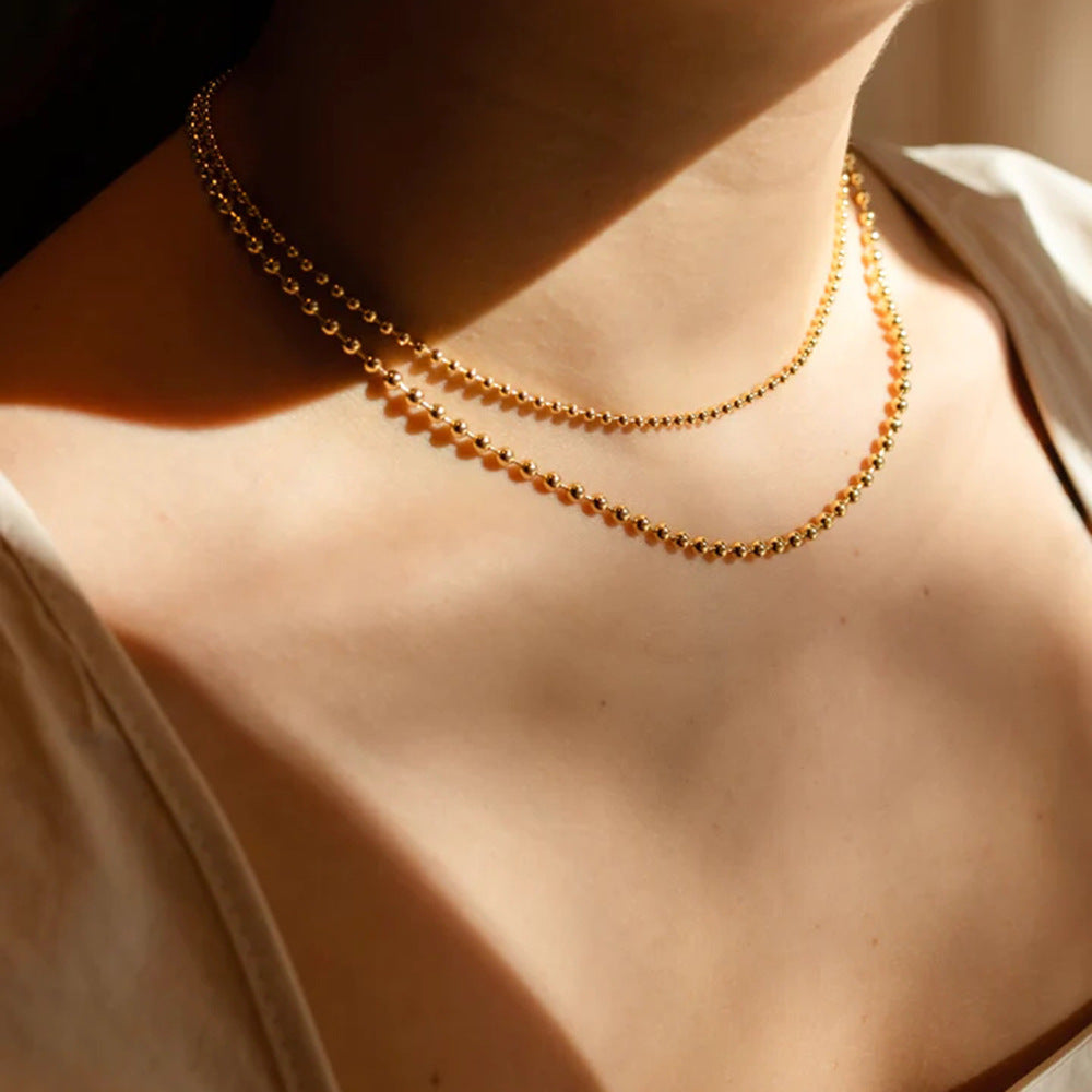 Multi-Layer Beaded Necklace