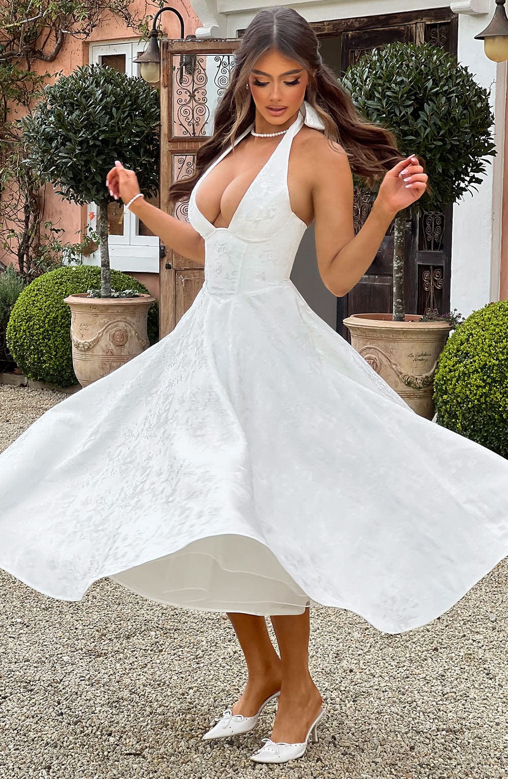 Isabelle | Šiku Midi Dress