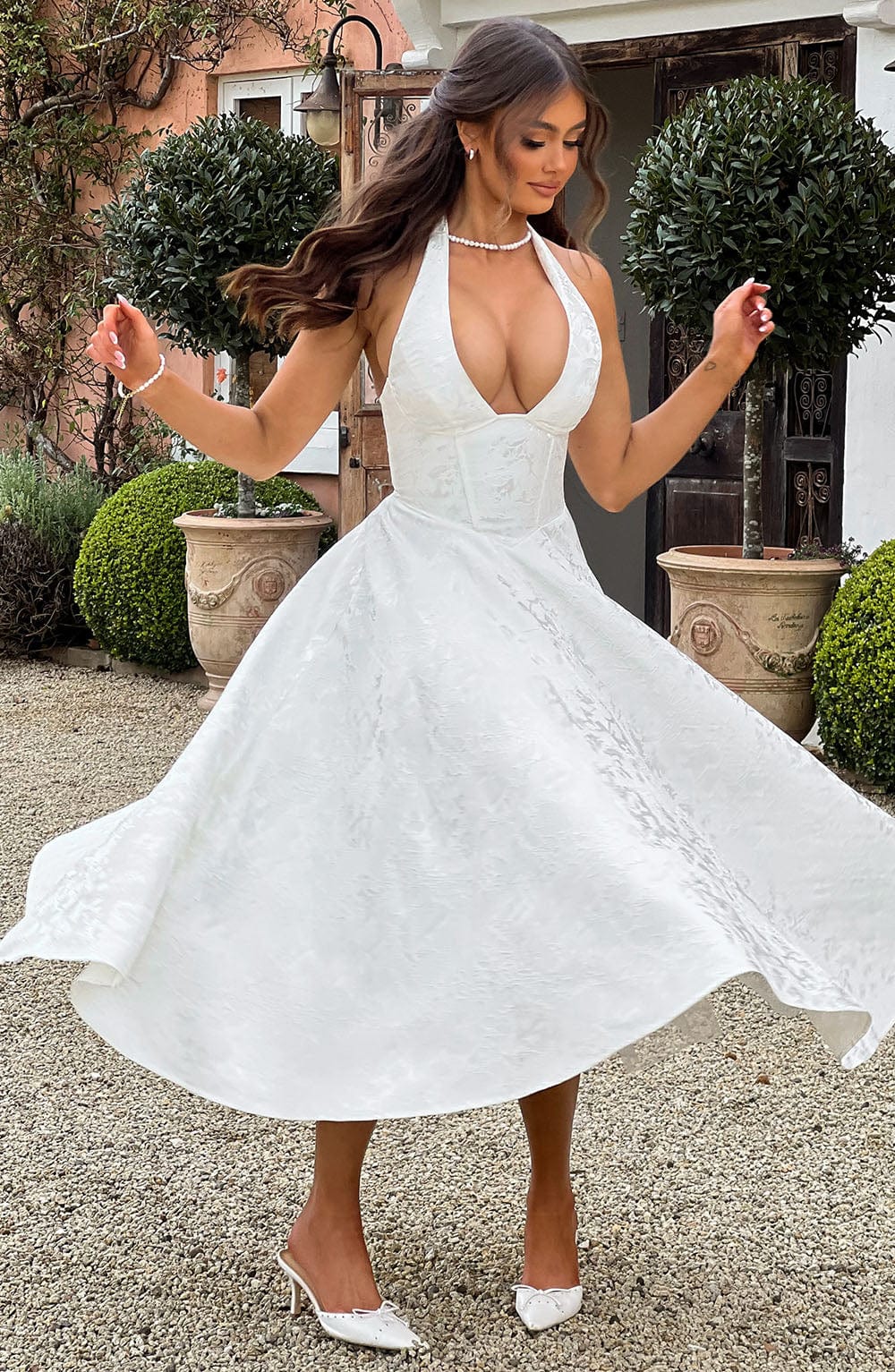 Isabelle | Šiku Midi Dress