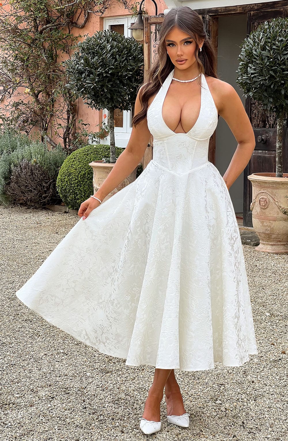 Isabelle | Šiku Midi Dress