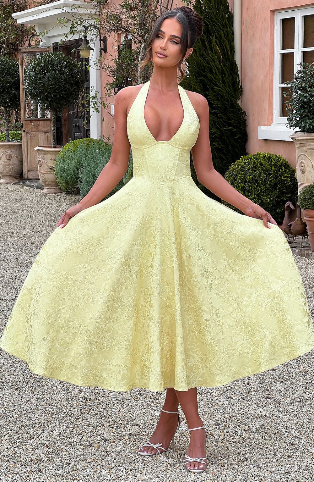 Isabelle | Šiku Midi Dress