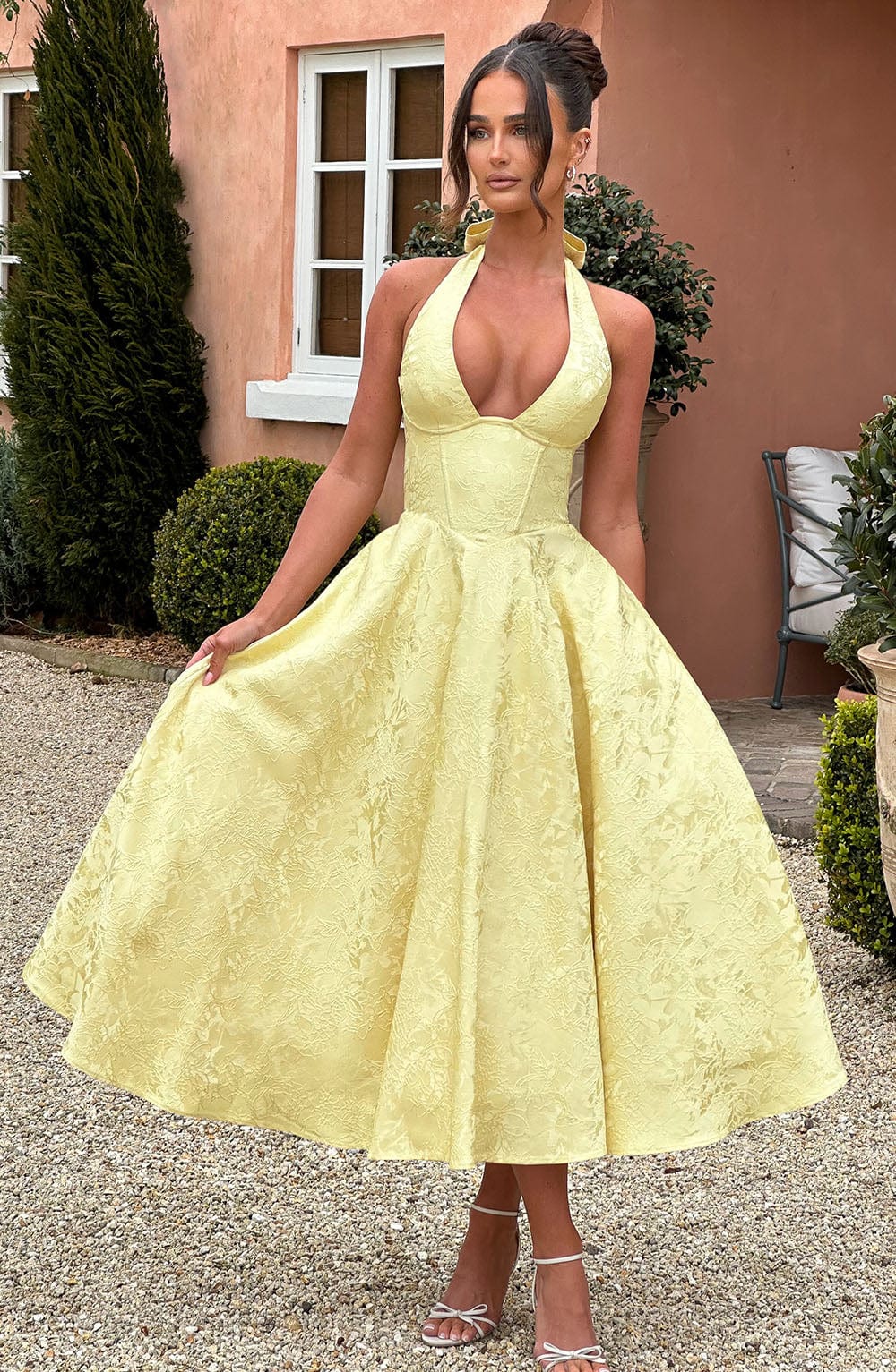 Isabelle | Šiku Midi Dress