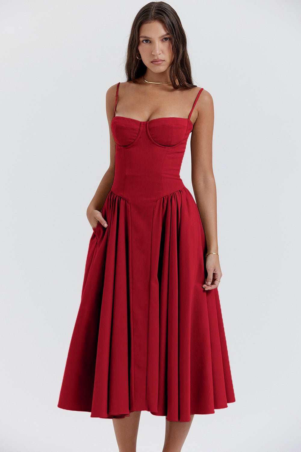 Kiki | Vintage Midi Dress