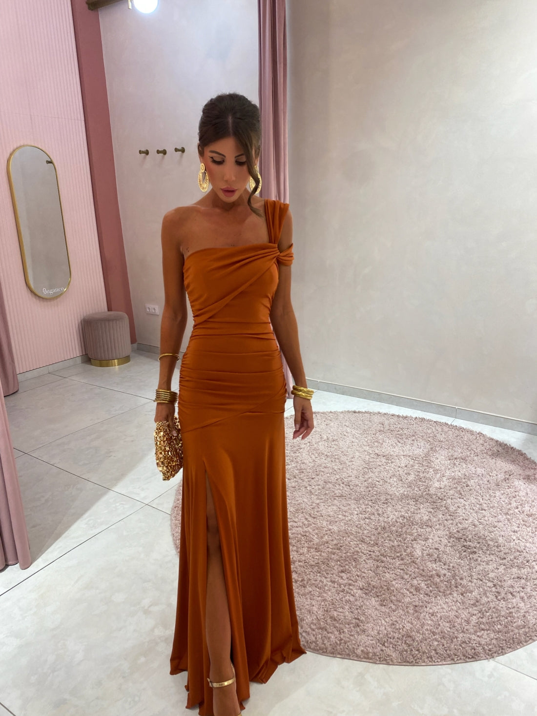 Ariella | Asymmetrical One-Shoulder Evening Dress