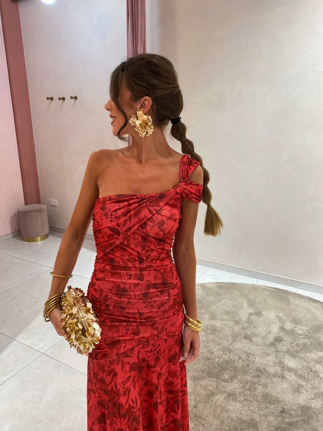 Ariella | Asymmetrical One-Shoulder Evening Dress