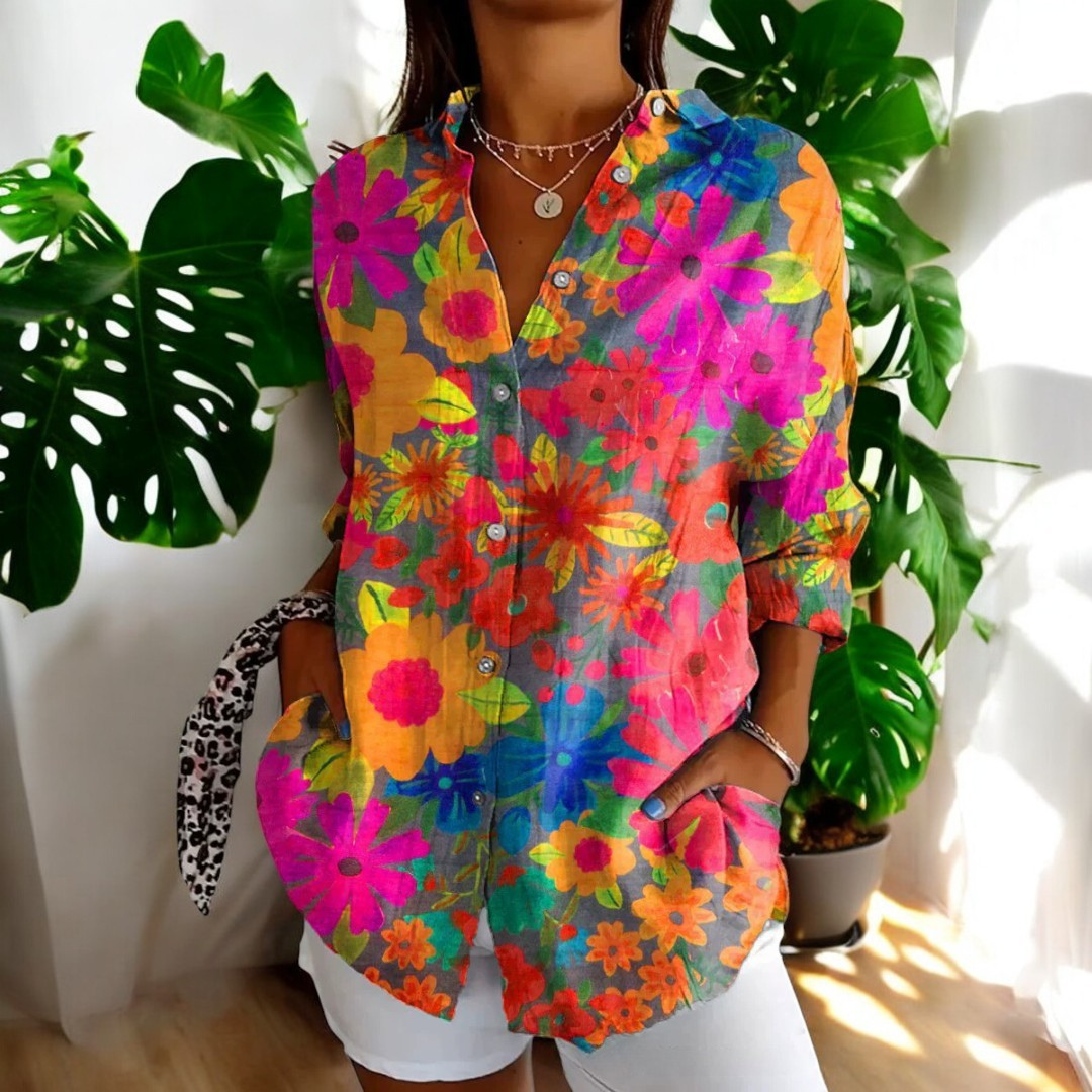 Carla | Retro-Inspired Blouse