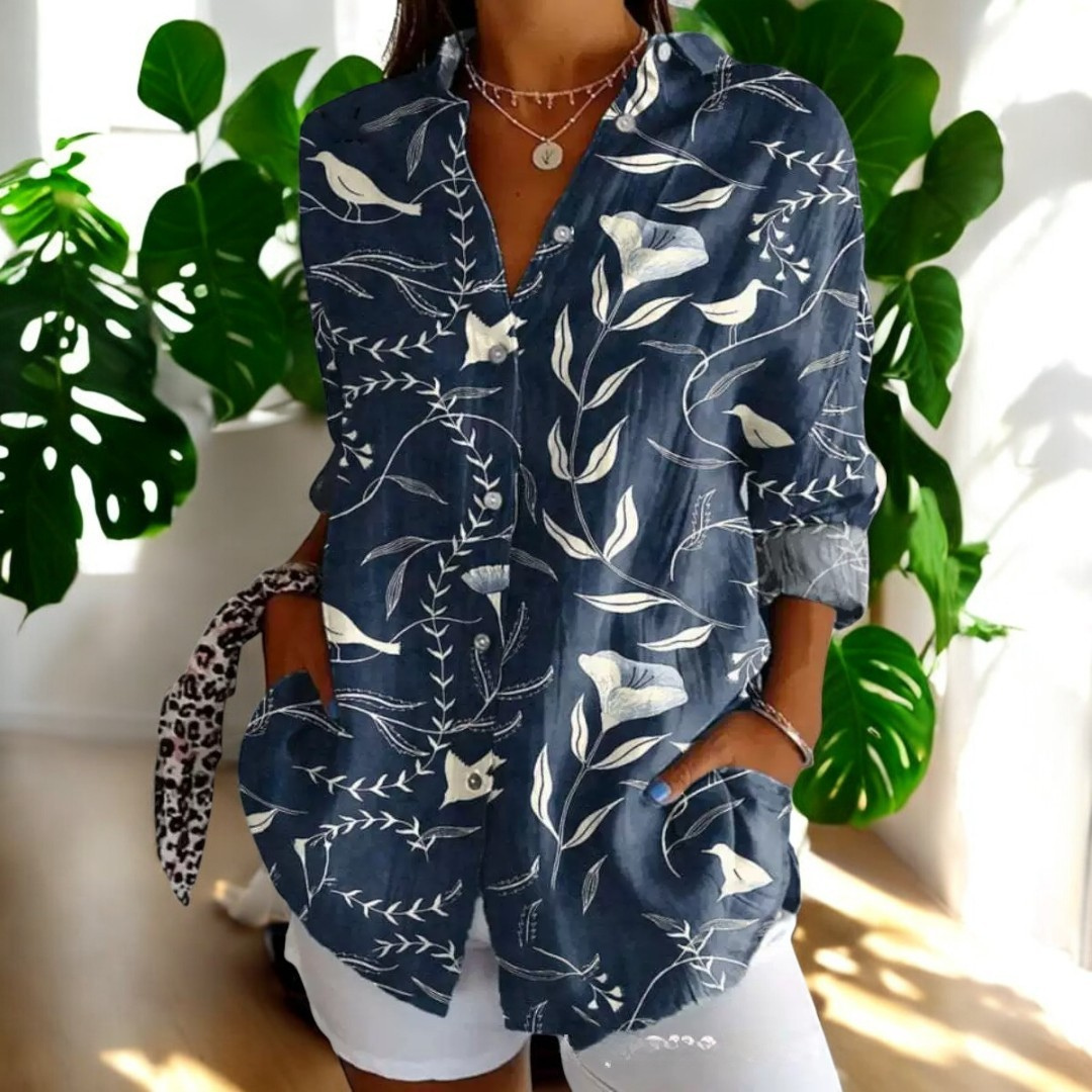 Carla | Retro-Inspired Blouse
