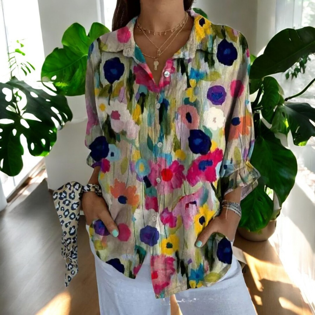 Carla | Retro-Inspired Blouse