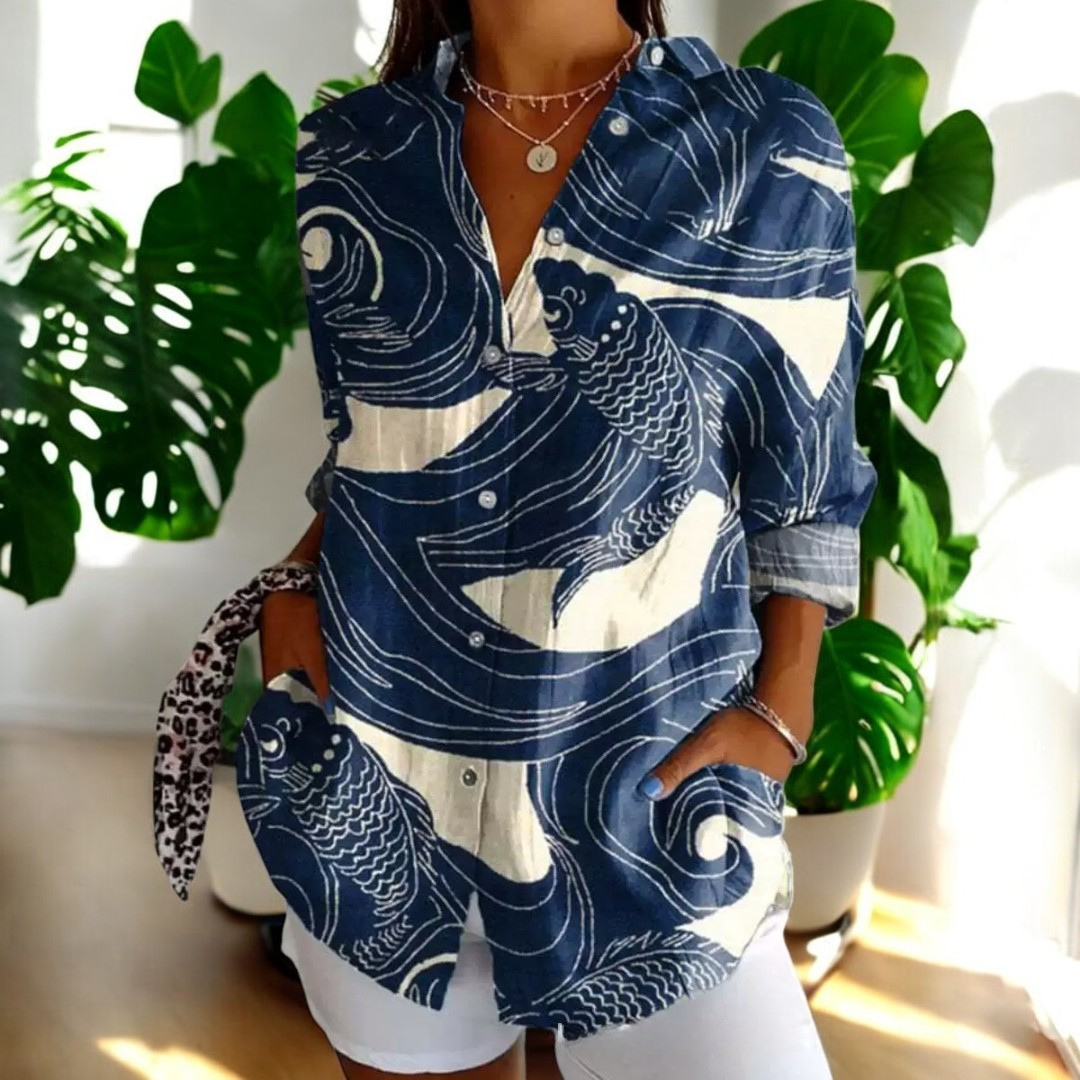 Carla | Retro-Inspired Blouse