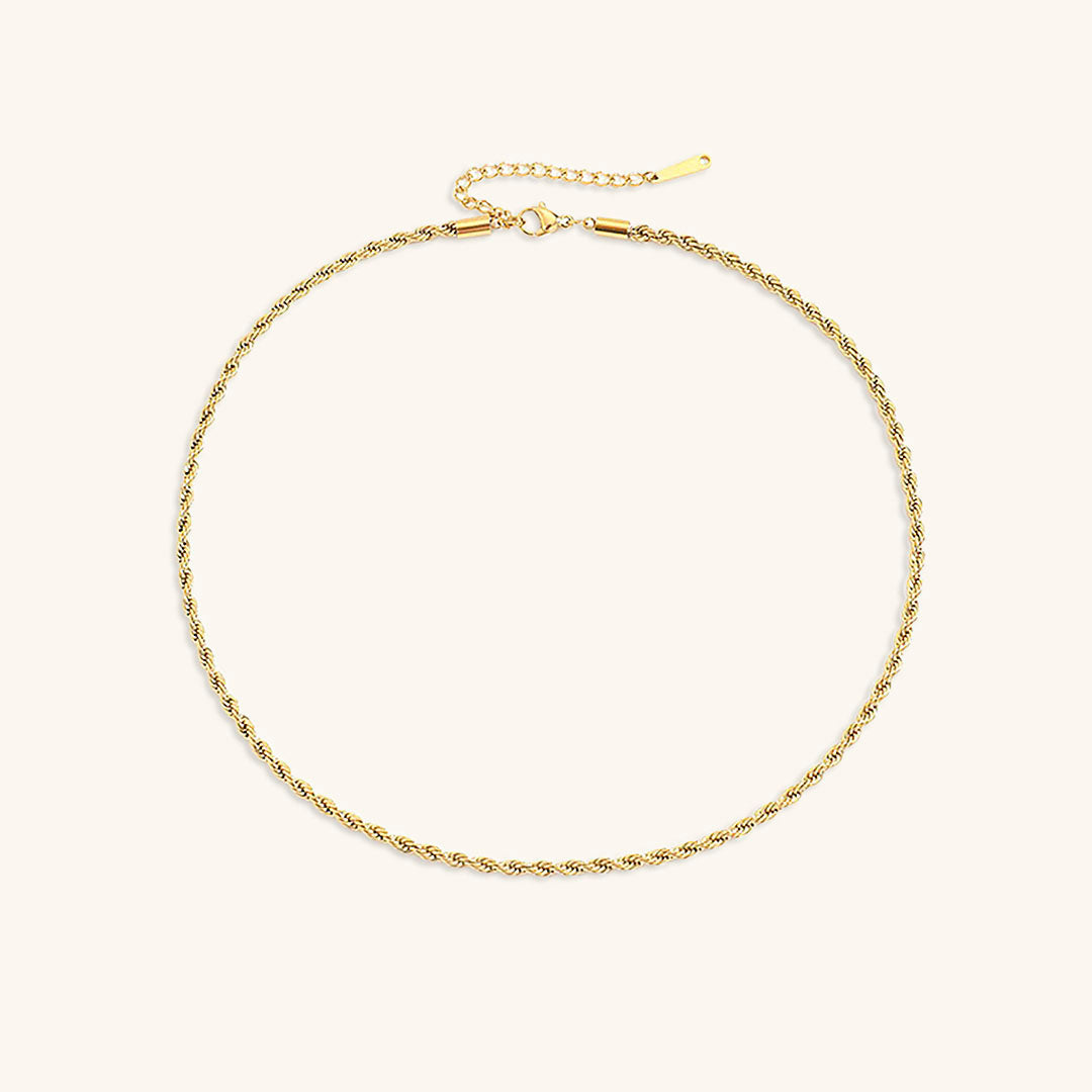 Bianca Gull Twisted Rope Necklace