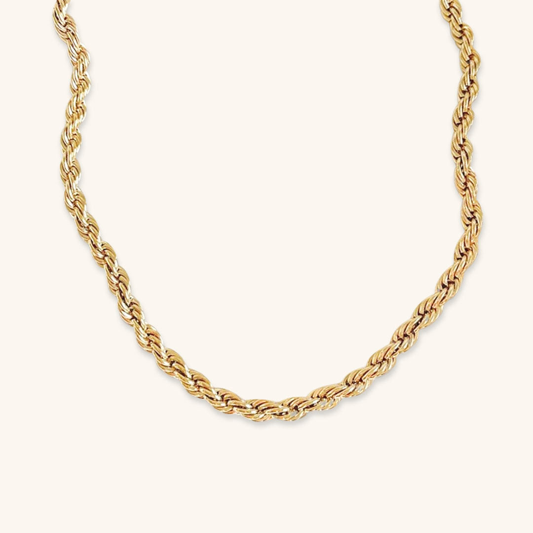 Bianca Gull Twisted Rope Necklace