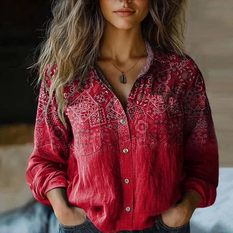 Ellen | Retro Blouse
