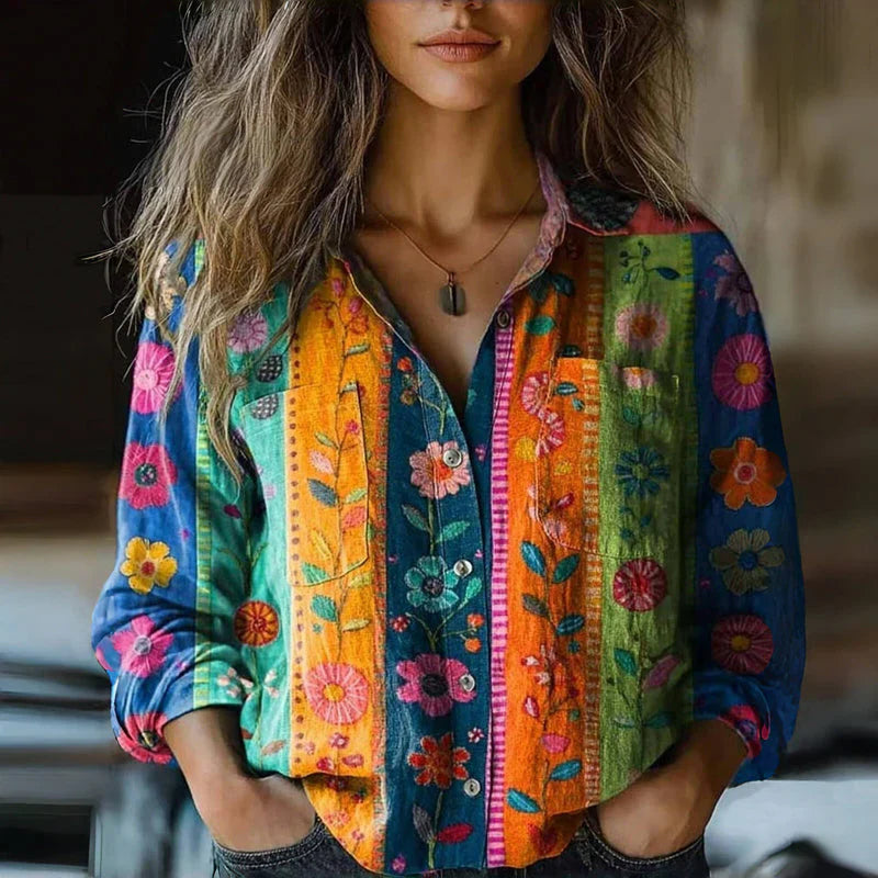 Ellen | Retro Blouse