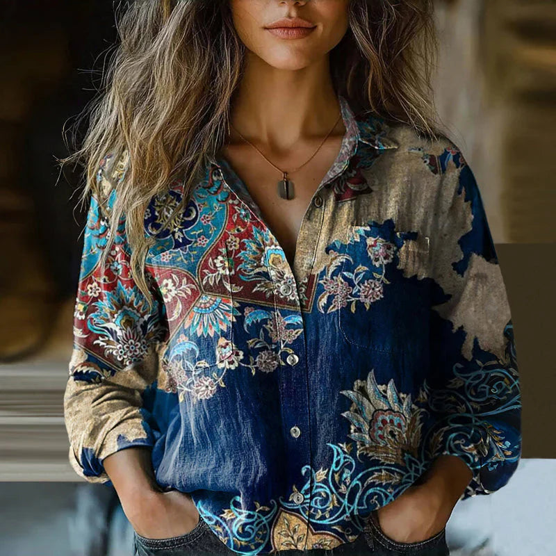 Ellen | Retro Blouse