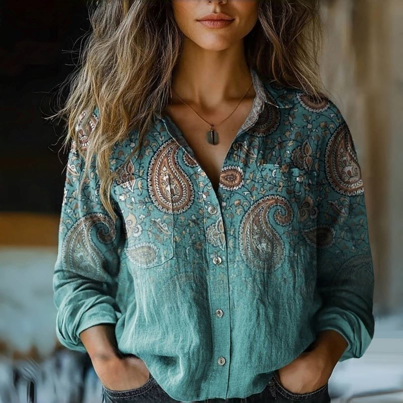 Ellen | Retro Blouse