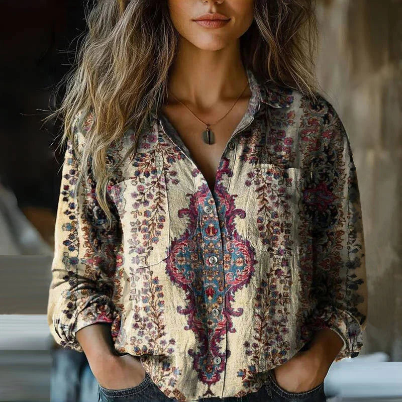 Ellen | Retro Blouse