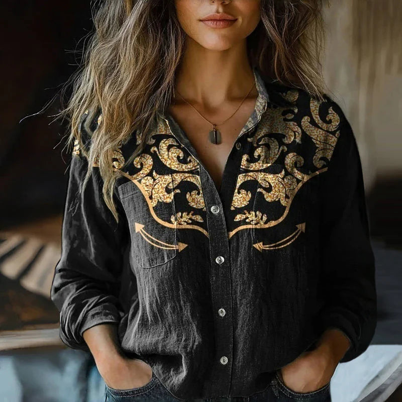 Ellen | Retro Blouse