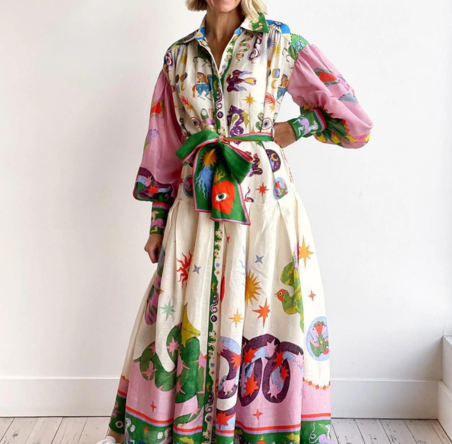 Claudia | Vivid Summer Dress