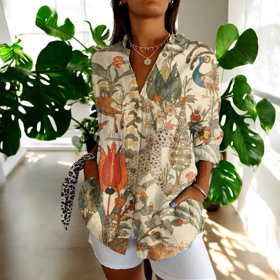 Carla | Retro-Inspired Blouse