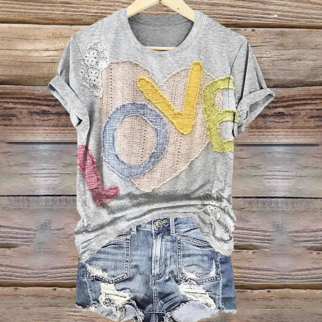 Lotta | Heart Print Shirt