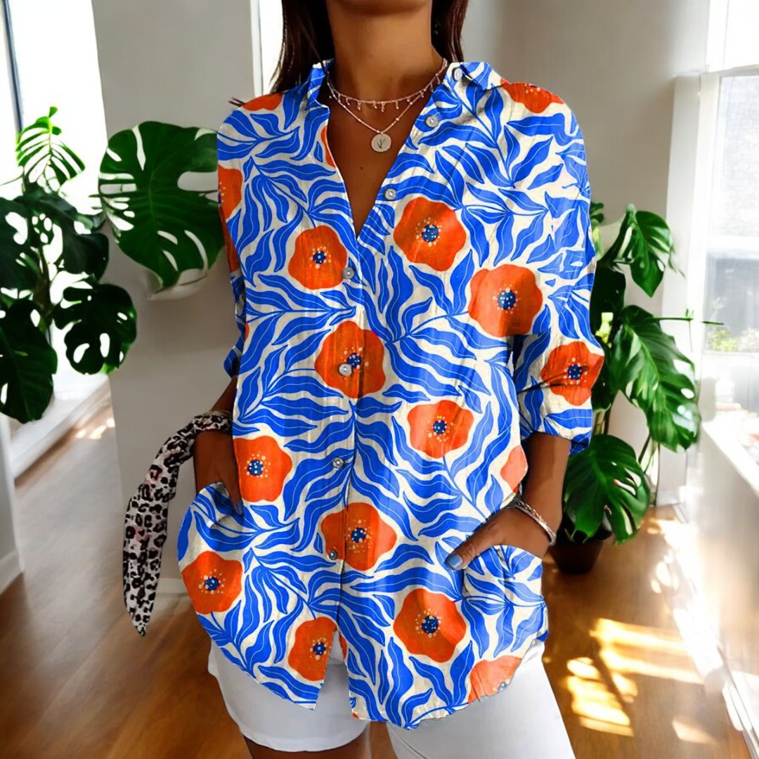 Carla | Retro-Inspired Blouse