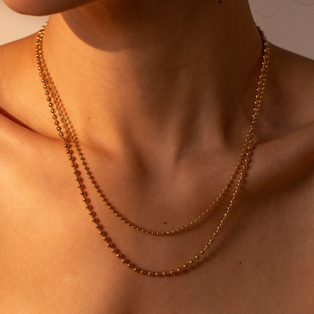 Multi-Layer Beaded Necklace