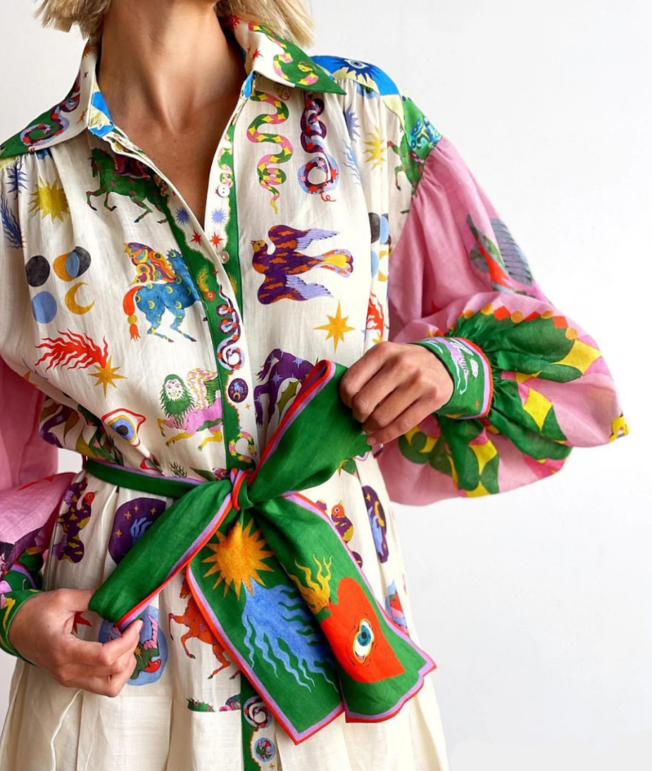 Claudia | Vivid Summer Dress