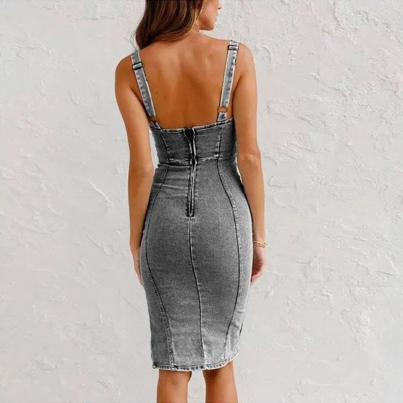 Mona | Denim Night Dress