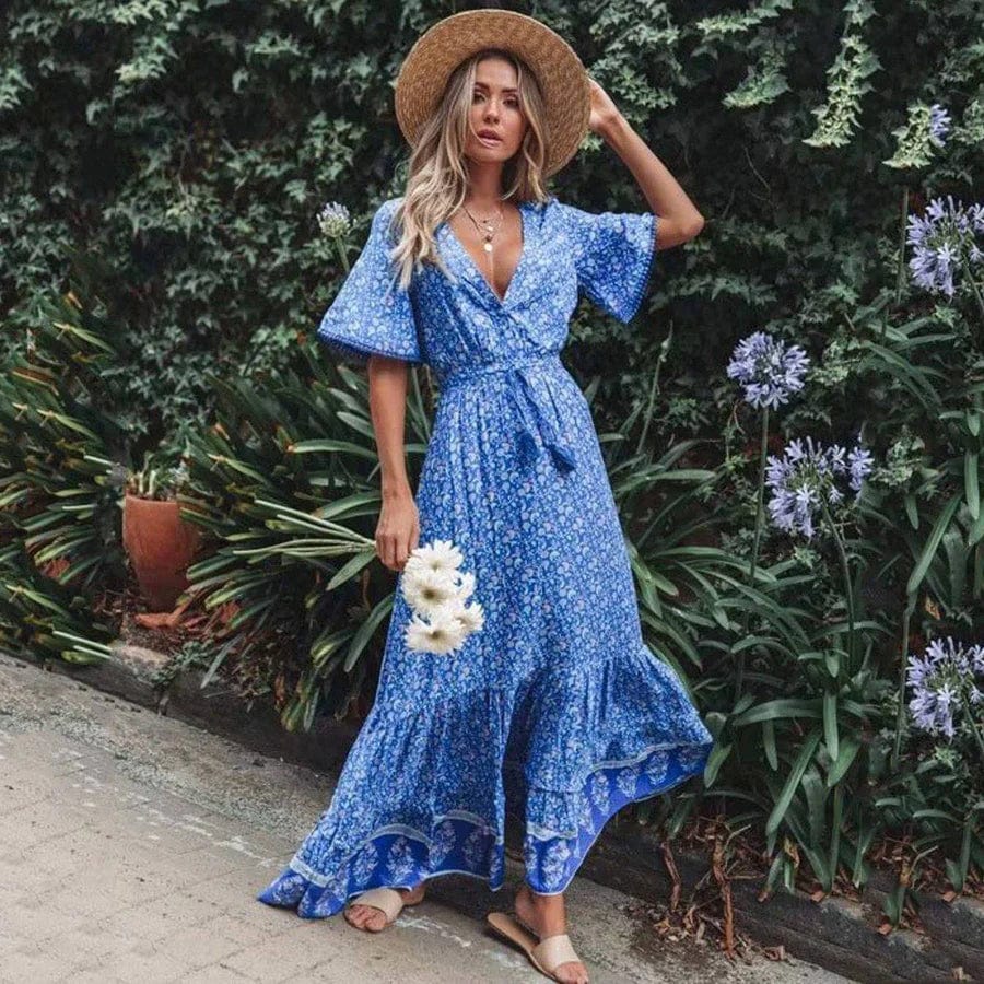 Saskia | Elegantiška Vasaros Suknelė