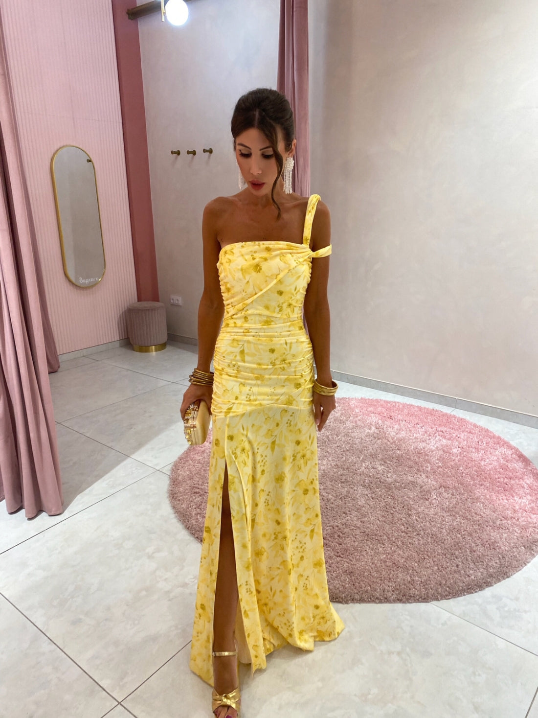 Ariella | Asymmetrical One-Shoulder Evening Dress