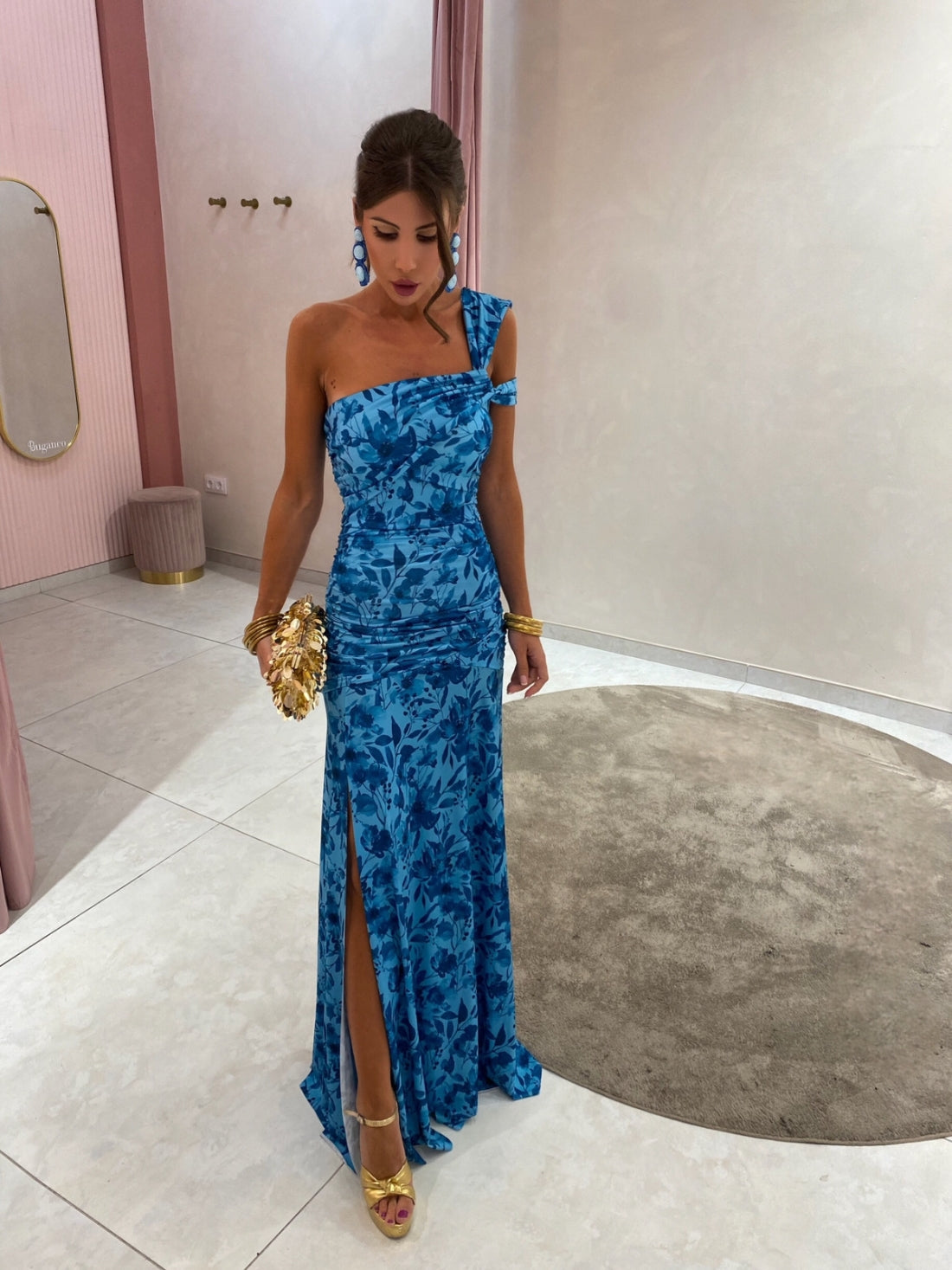 Ariella | Asymmetrical One-Shoulder Evening Dress