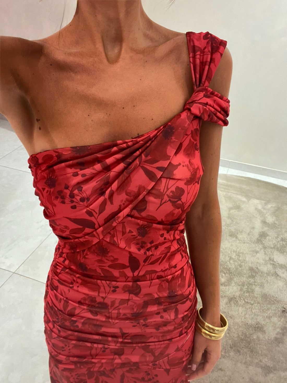 Ariella | Asymmetrical One-Shoulder Evening Dress